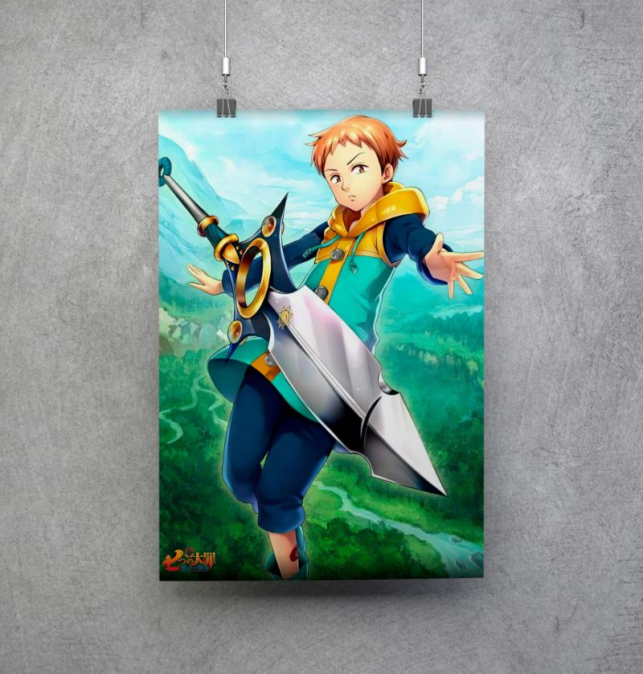 Poster King Nanatsu no Taizai