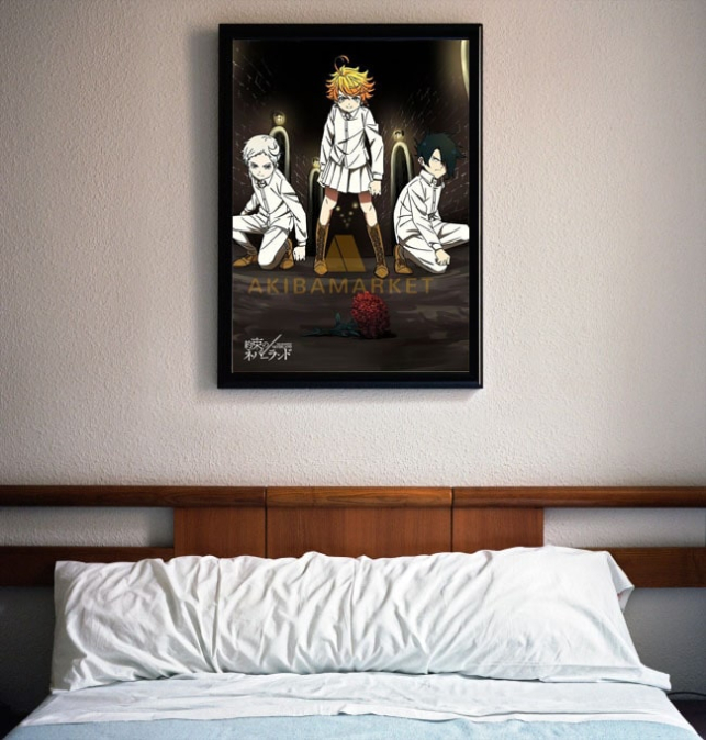 Poster Yakusoku no Neverland