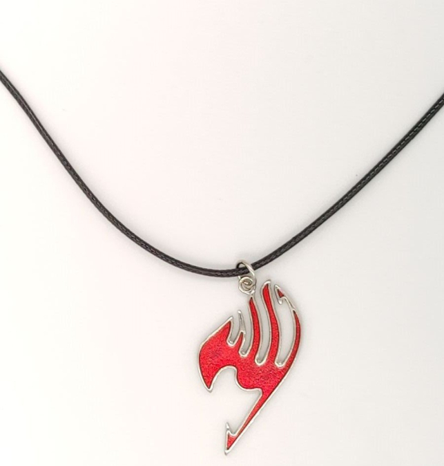 Colgante Fairy Tail logo rojo