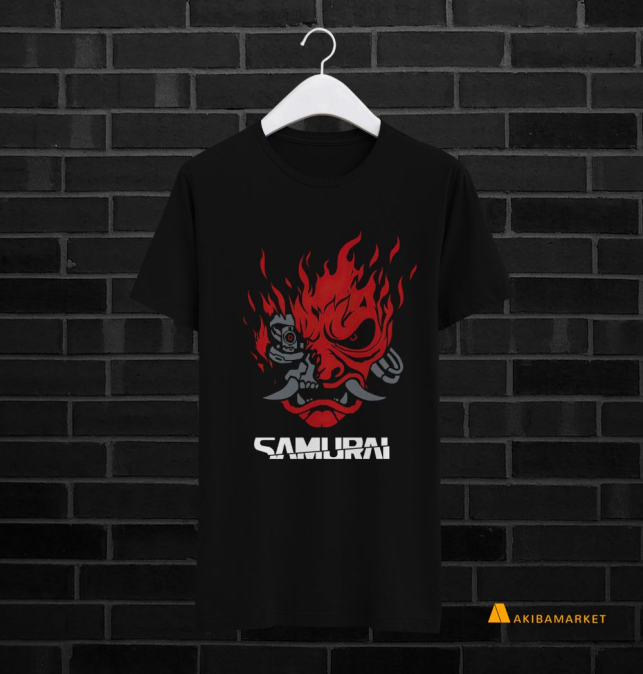 Camiseta Samurai Cyberpunk