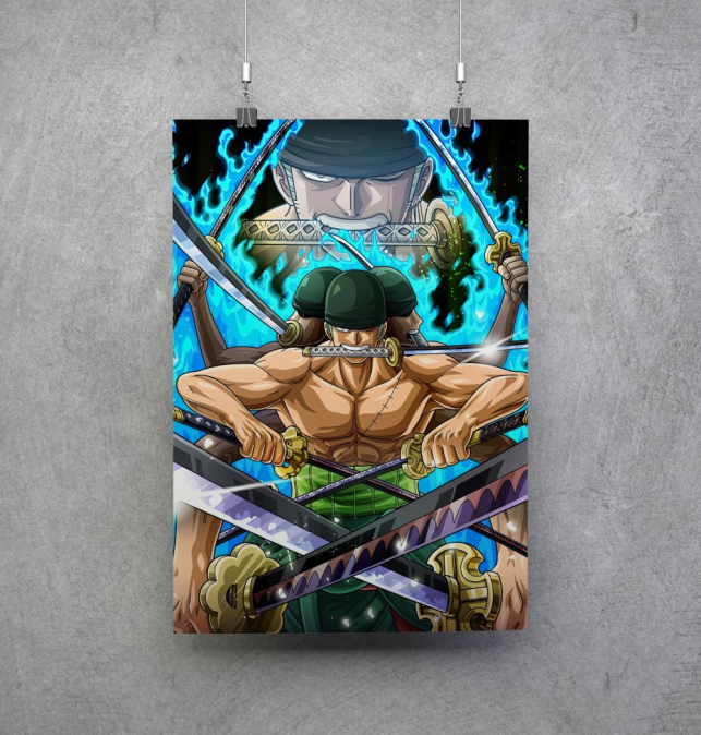 Poster Zoro Roronoa One Piece