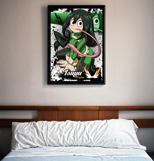 poster Tsuyu Asui de Boku...