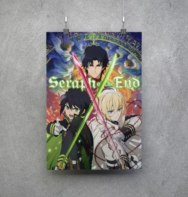 Poster de Owari no Seraph...