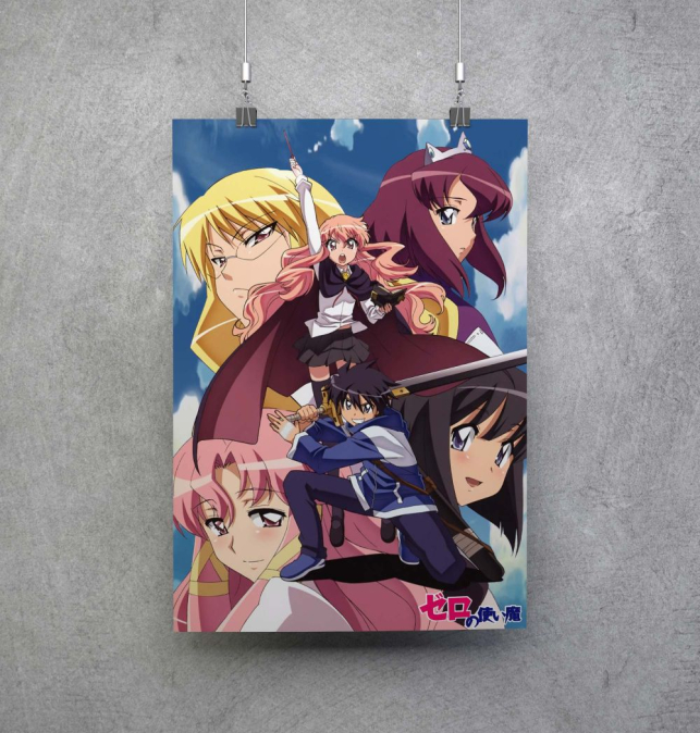 Poster Zero no Tsukaima