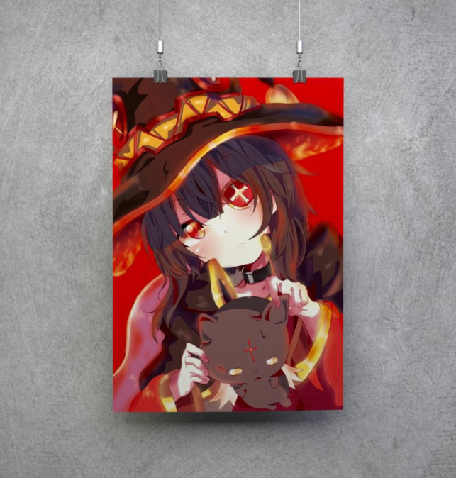 Poster Megumin Konosuba