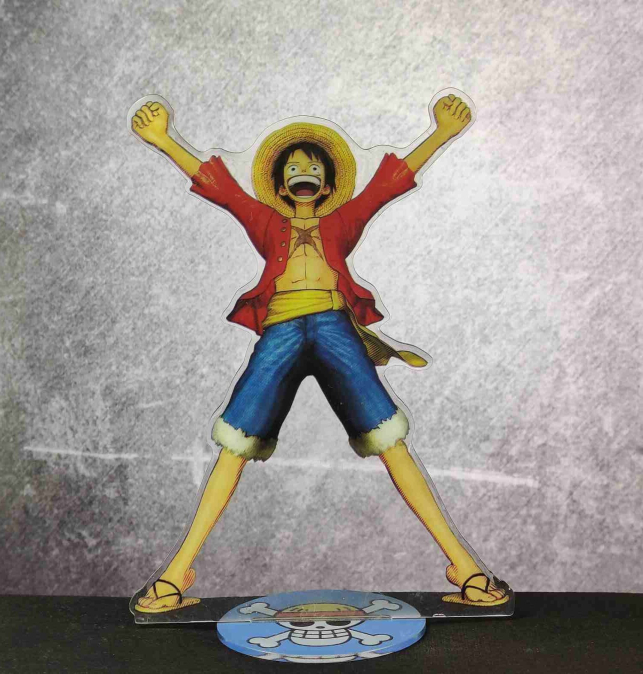 Figura Acrílica Luffy One...