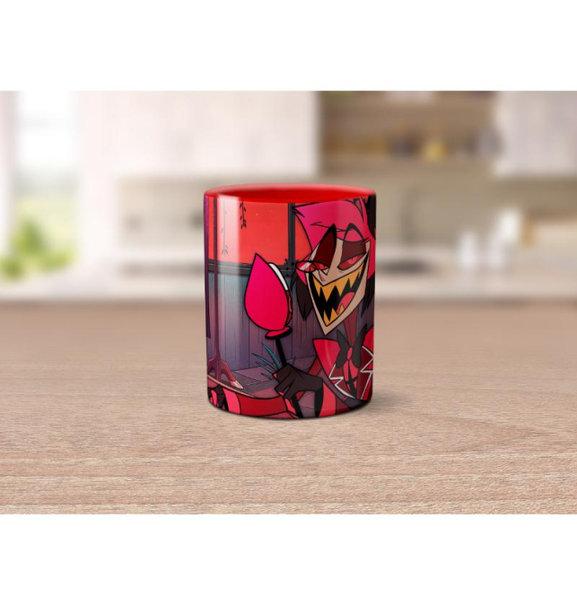 Taza de Alastor Hazbin Hotel