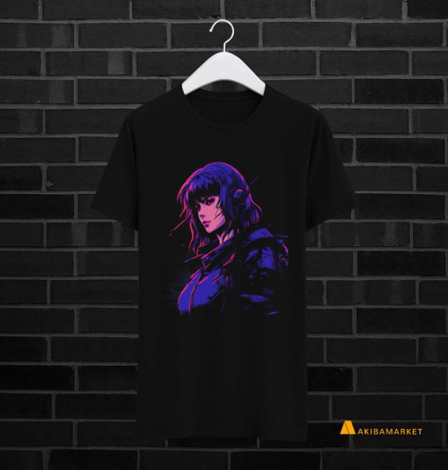 Camiseta Motoko Ghost in...