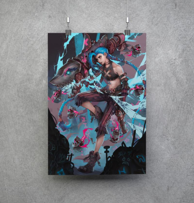 Poster Jinx de Arcane...