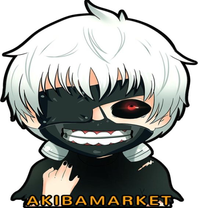 Sticker kaneki pequeño