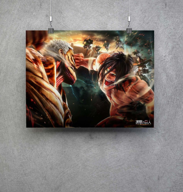 Poster Shingeki no Kyojin v2