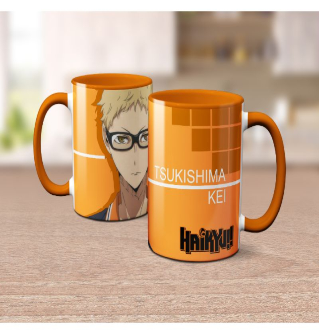 Taza Tsukishima Kei Haikyuu!!