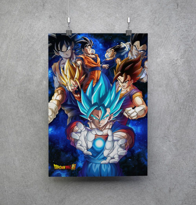 Poster Vegetto de Dragon...