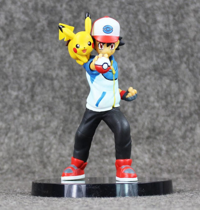 Figura  Ash Ketchum  Pokemon