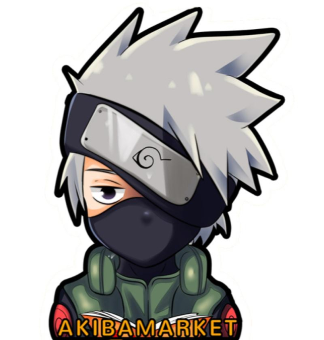 Sticker Kakashi pequeño