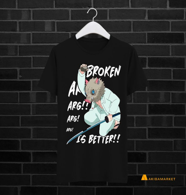 Camiseta Inosuke Broken is...