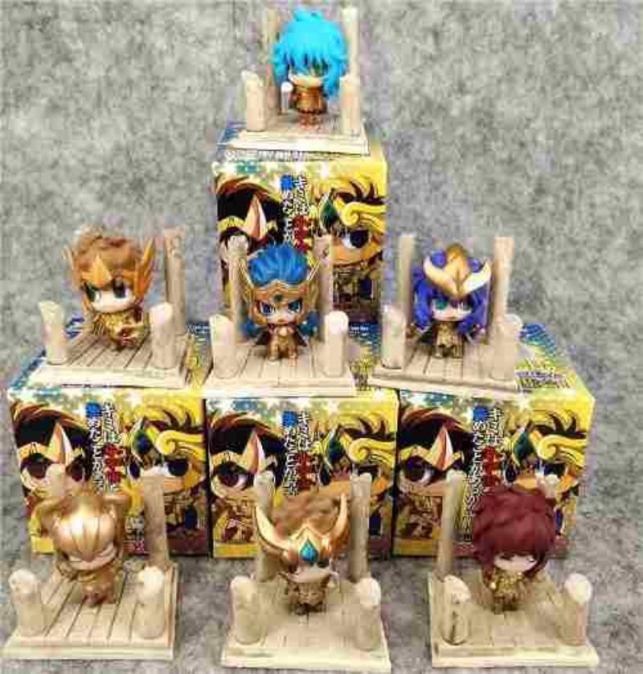 Figuras sopresa Saint Seiya