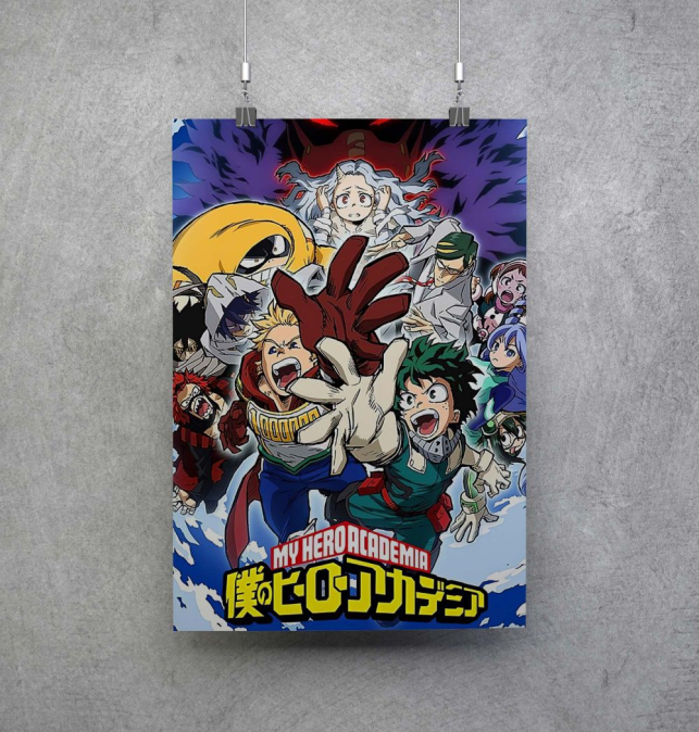 Poster Boku no hero academia