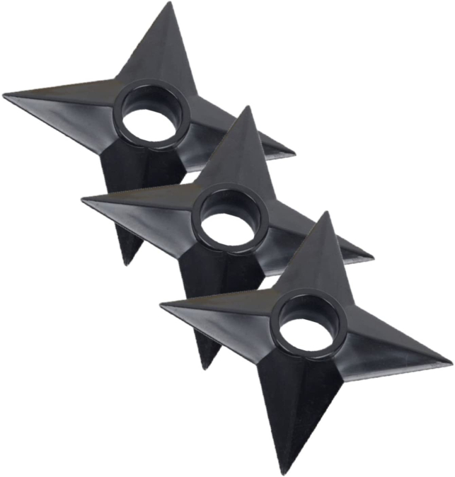 Shuriken Naruto plastico ABS