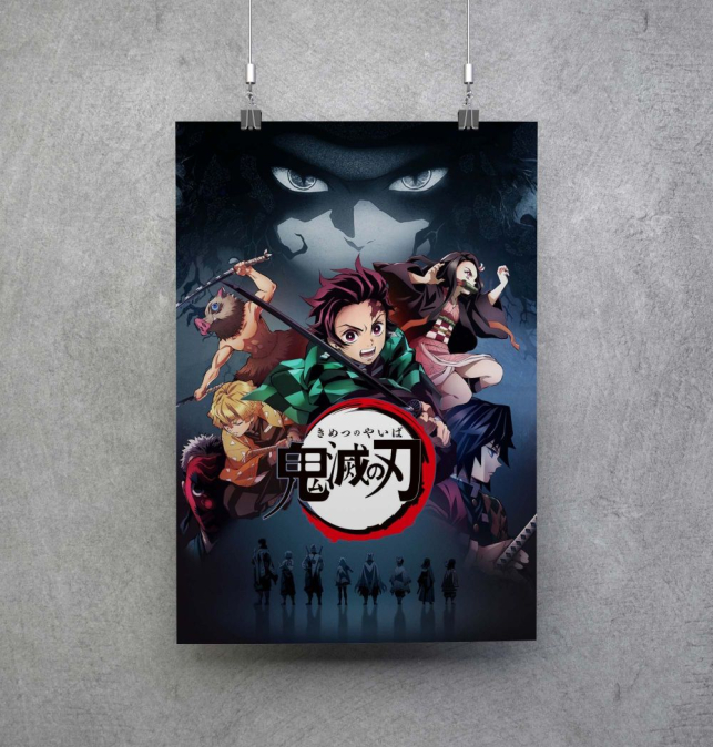 Poster Kimetsu no yaiba