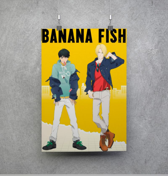 Poster Eiji y Ash – Banana...