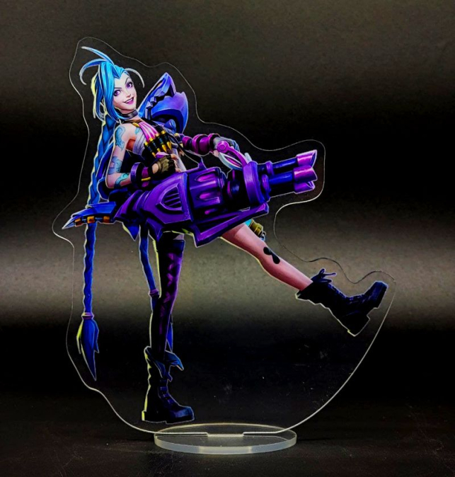 Figura acrílica de Jinx