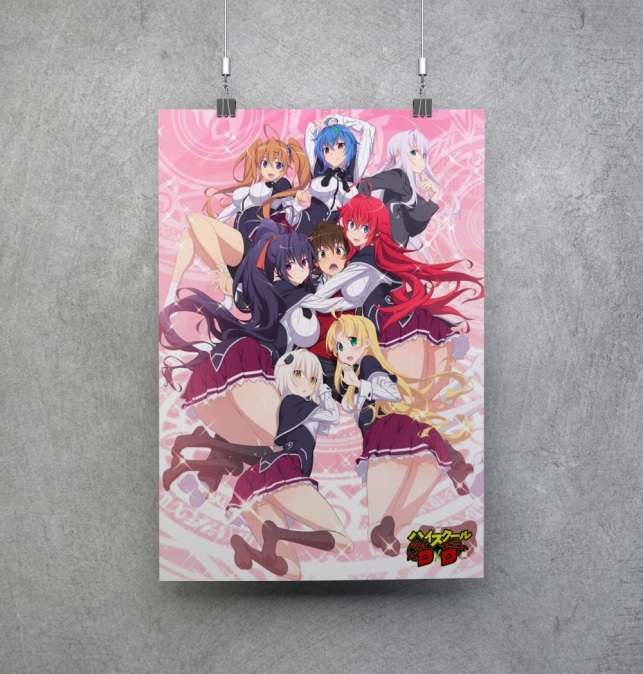 Poster High School DxD ver 2