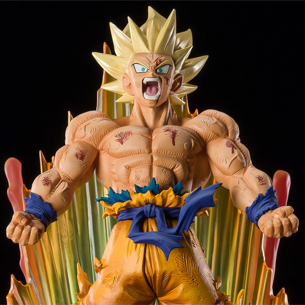 Dragon Ball Z Action Figure, GK Super Saiyan, SSJ3 Son Goku Figura