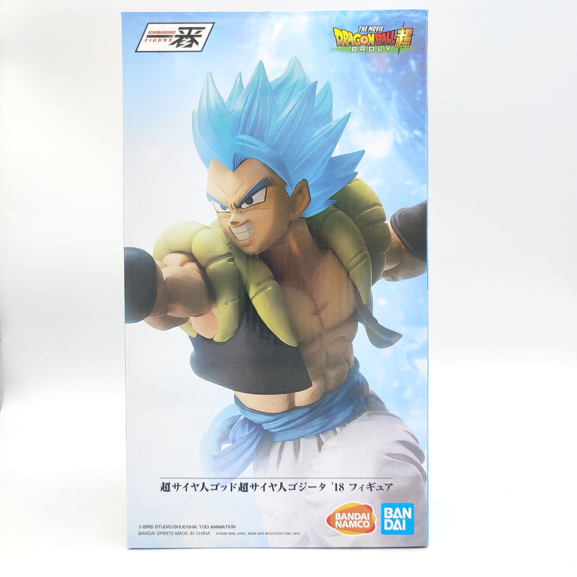 Рисунок Gogeta SSJ Blue Dragon Ball Ichibansho - Banpresto - Ваш  альтернативный магазин аниме