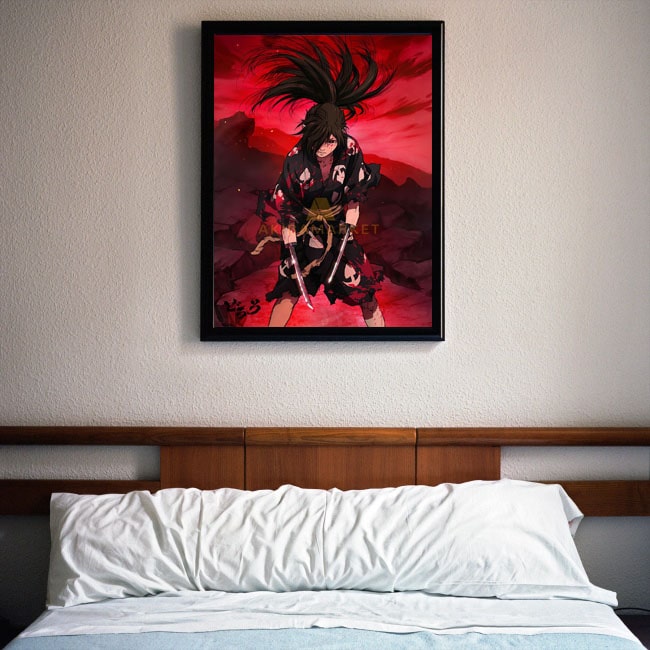 NMML Anime Dororo Hyakkimaru Canvas Art Poster and Wall Art Picture Print  Modern Family Bedroom Decor Posters 24x36inch(60x90cm)