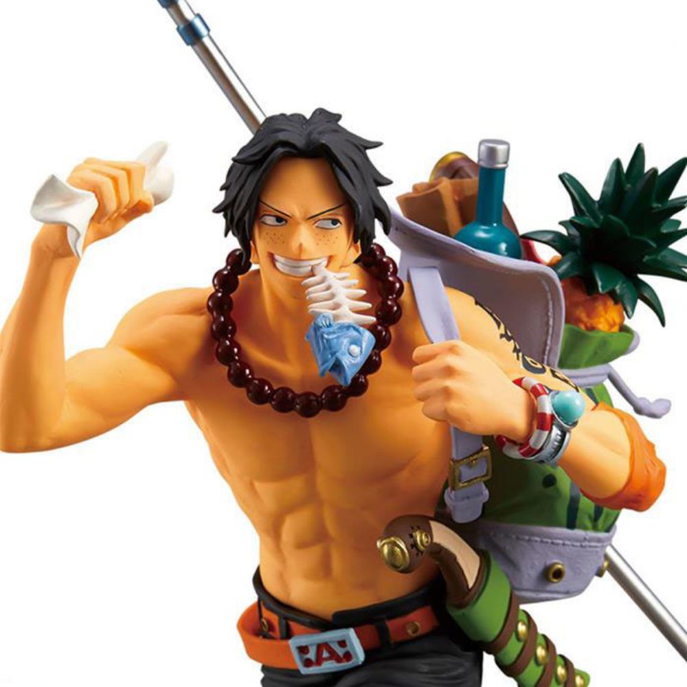 Figura Mera Mera no My One Piece -Sua loja alternativa de anime