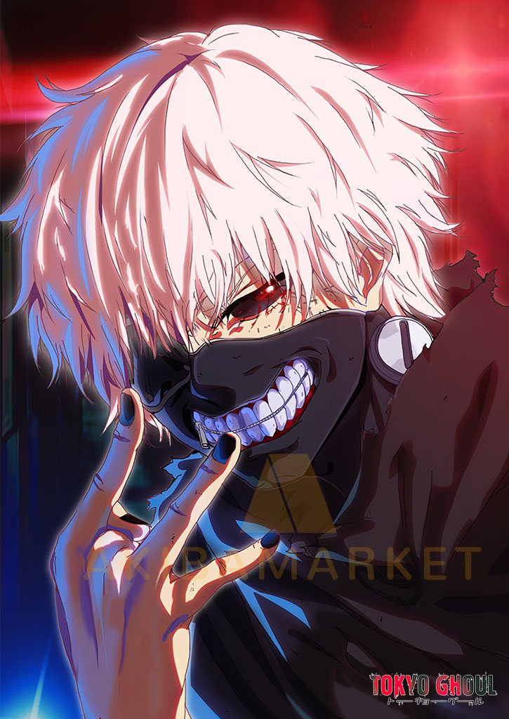 Compre Papel de parede de anime para celular Ken Kaneki Papel de