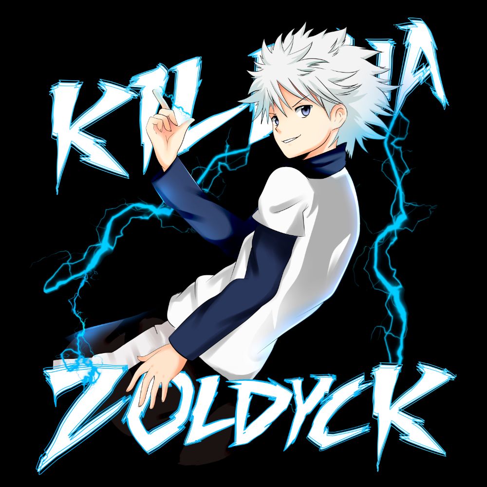 Футболка Killua Zoldick из Hunter X Hunter (арт от нас) -Ваш альтернативный  магазин аниме