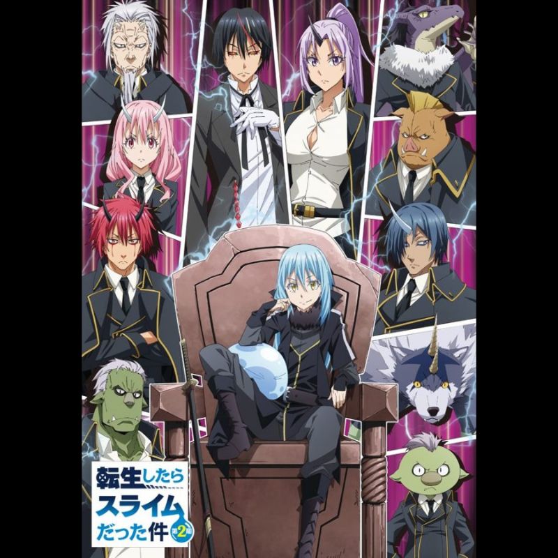 Tensei shitara slime datta ken in 2023  Minimalist poster, Anime shows,  Anime
