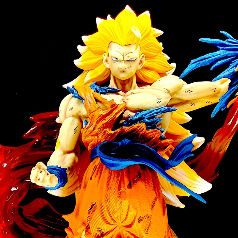 figura dragon ball - super saiyan 3 - goku - 15 - Comprar Figuras