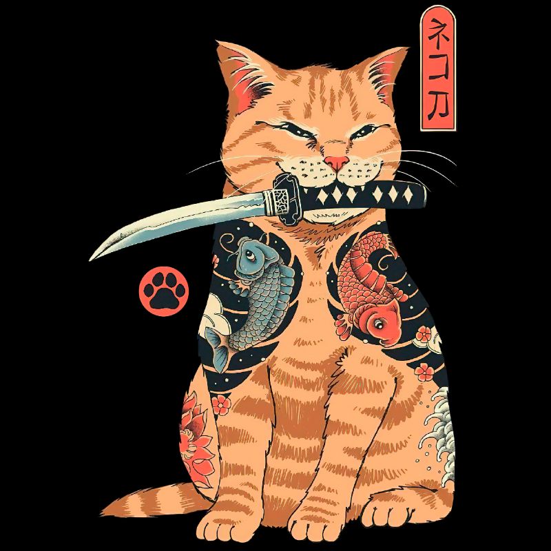 Camiseta Ninja Cat - sua loja alternativa de anime