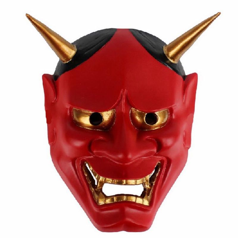 Máscara de caçador de demônios de anime japonês, máscaras de