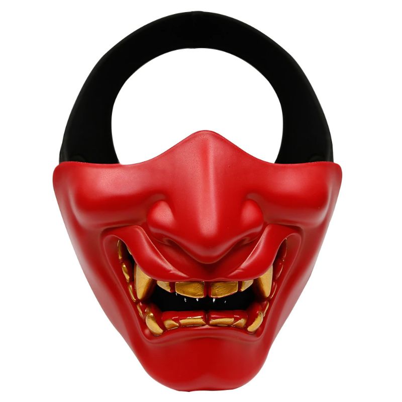 Máscara de caçador de demônios de anime japonês, máscaras de