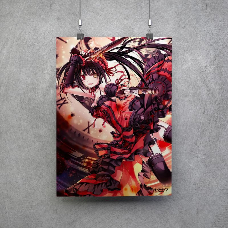 Kurumi Tokisaki - Date A Live v.3 white version Poster for Sale by Geonime