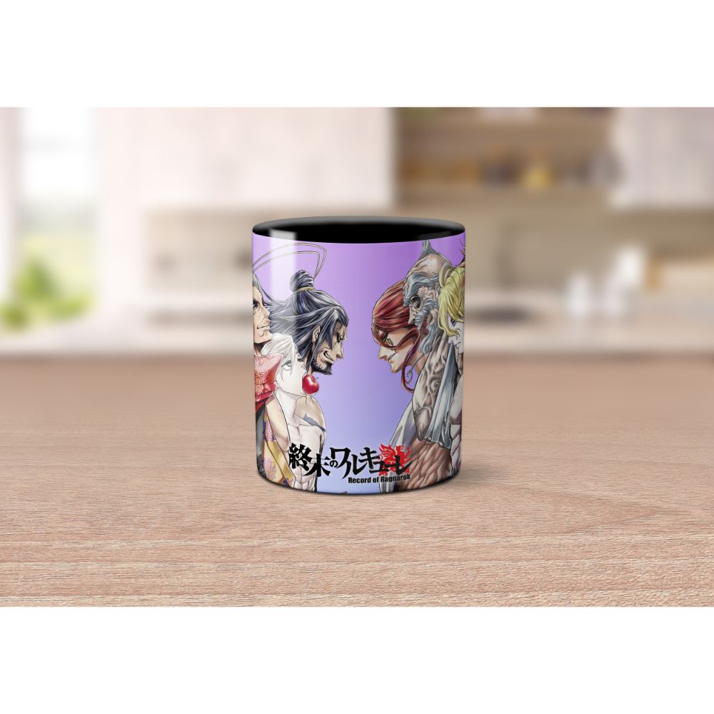 Caneca Fairy Tail Personagens Interior E Alça Branca