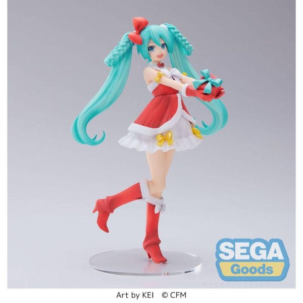 Hatsune Miku Ribbon Heart SPM Super Premium Action Figure PVC Anime Figure  Weeb Manga Model Toy Collectible