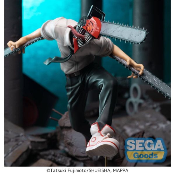 Boneco Estátua Chainsaw Man Denji Manga Anime Action Figure